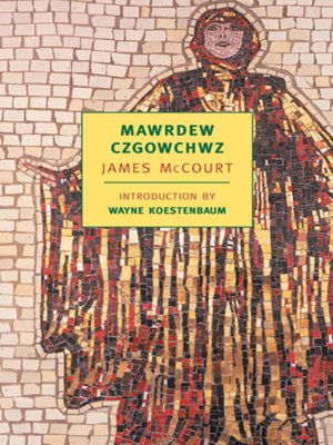 cover image of Mawrdew Czgowchwz